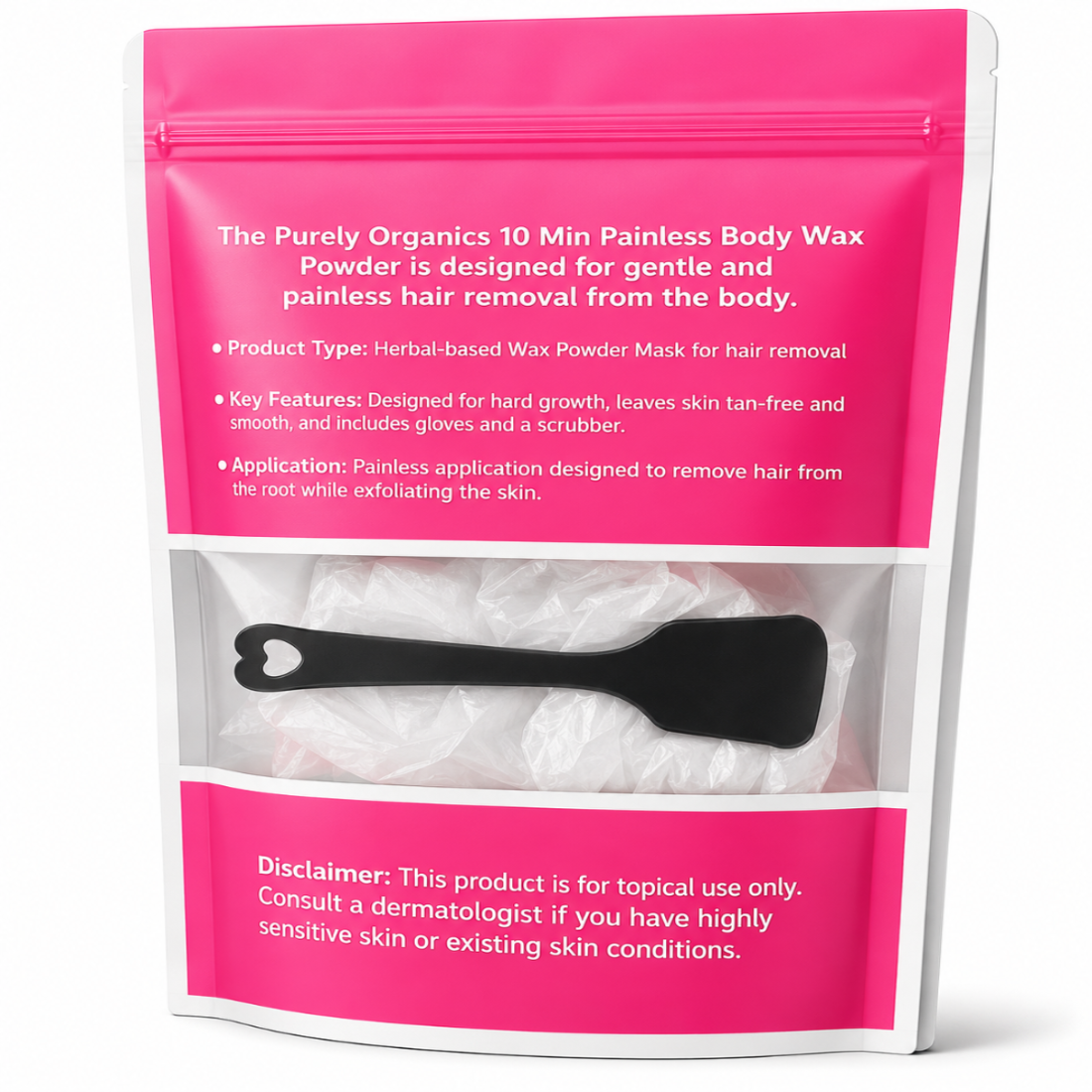 10 Min Painless Body Wax | Orange Hair Removal Powder - MeeooW