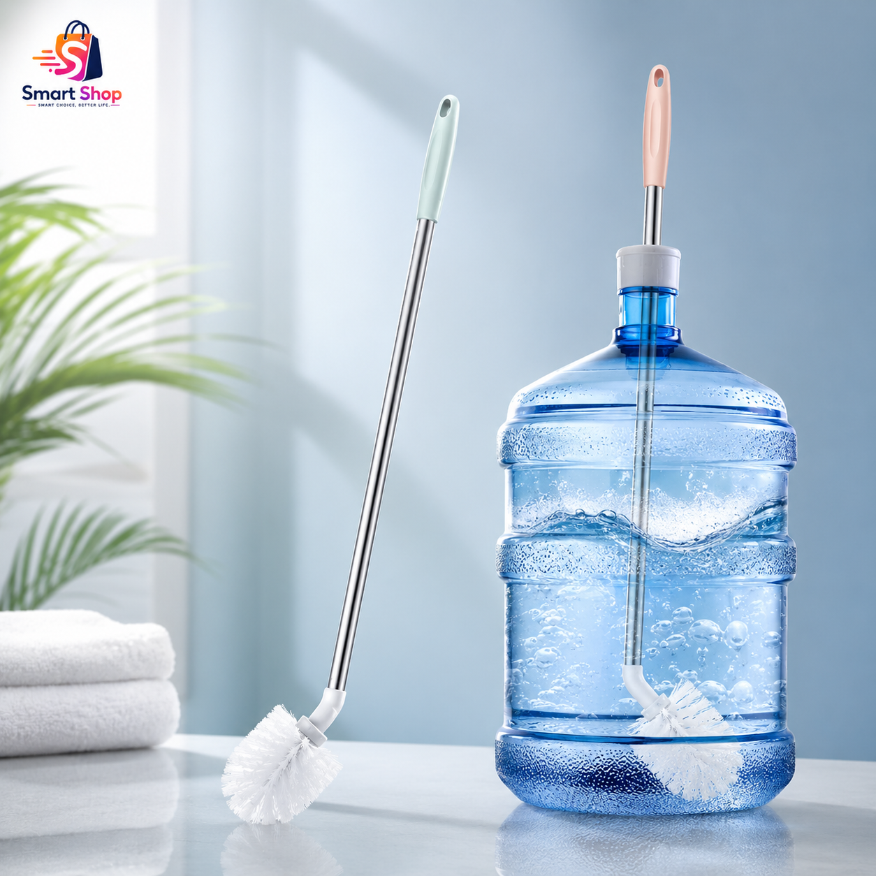 19 Litre Water Bottle Cleaning Brush - Large Water Containers Cleaning Brush